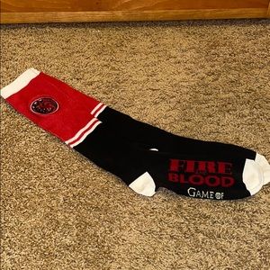 Game of Thrones Fire and Blood brand socks